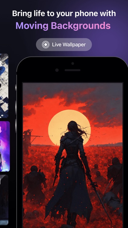 Anime wallpaper depth effect