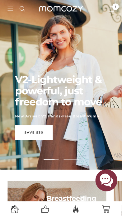 Shop Momcozy Screenshot