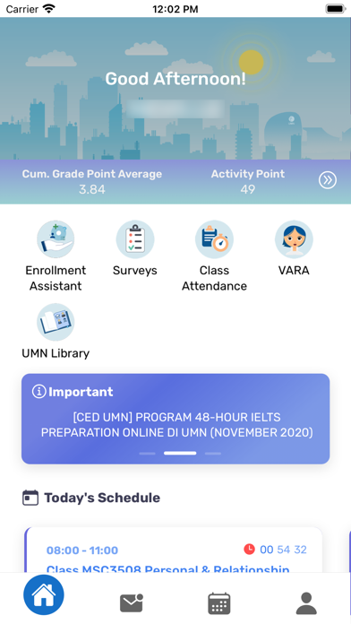 UNION - UMN Companion Screenshot