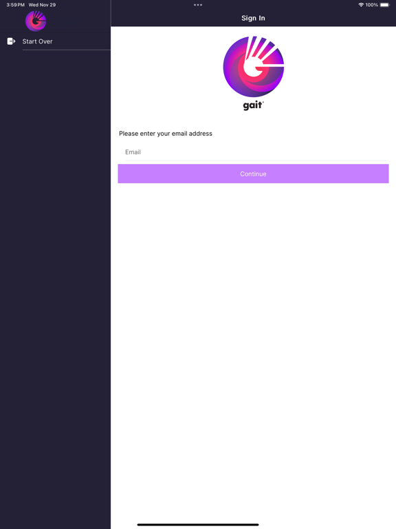 App screenshot