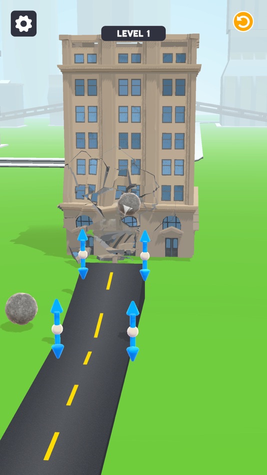#1. Demolish Ramp (iOS) 由: Gigantic Games