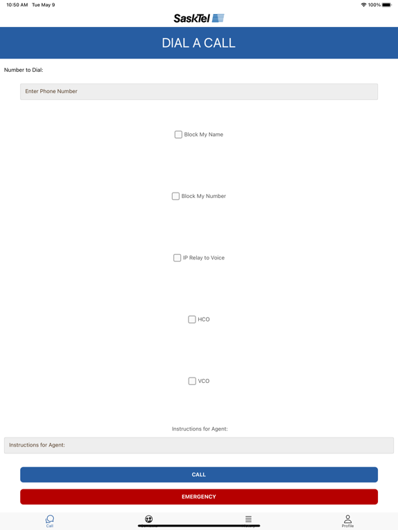 Screenshot #4 pour SaskTel IP Relay Service App