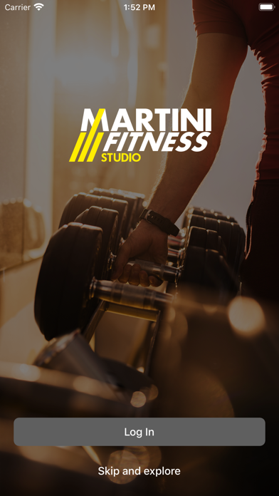 Martini fitness Screenshot