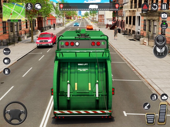 truck simulator vuilnis afval iPad app afbeelding 4
