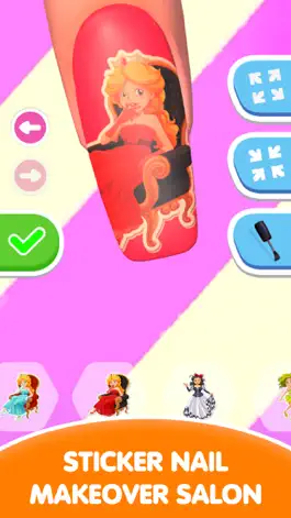 Game screenshot Princess Nails Salon Makeover hack
