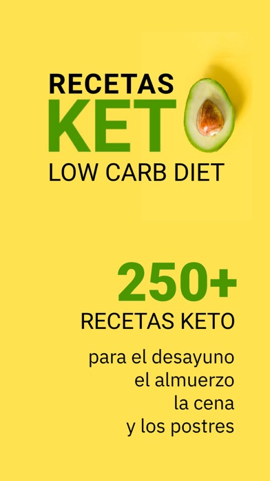 Recetas keto - low carb DIET Screenshot