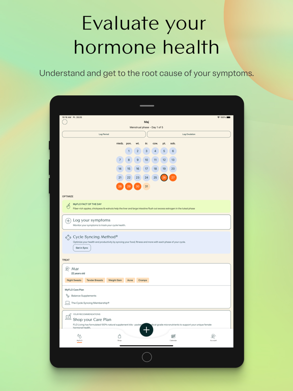 Screenshot #6 pour MyFlo® Period Tracker Calendar