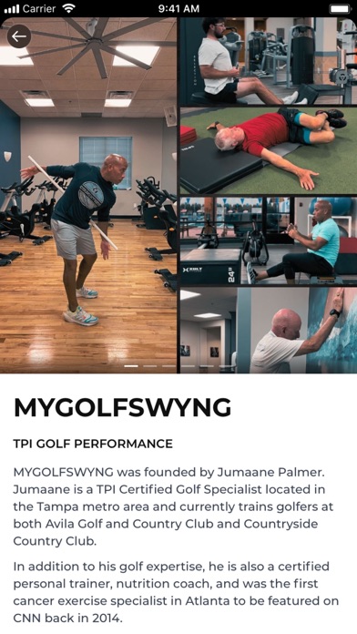MyGolfSwyng Screenshot
