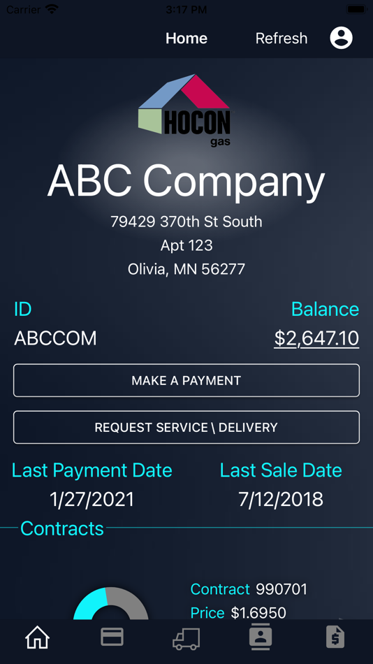 #1. Hocon Gas (iOS) 由: Rural Computer Consultants, Inc.