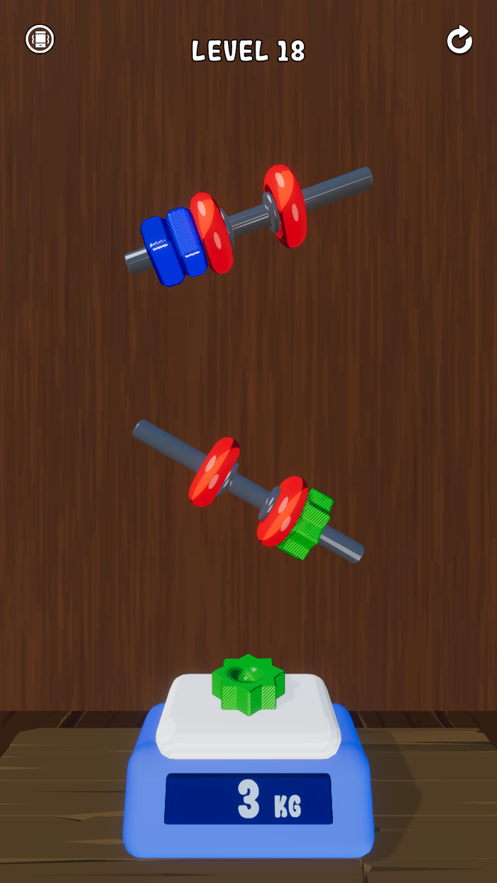 Balance the Dumbbells