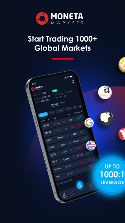 Moneta Markets AppTrader