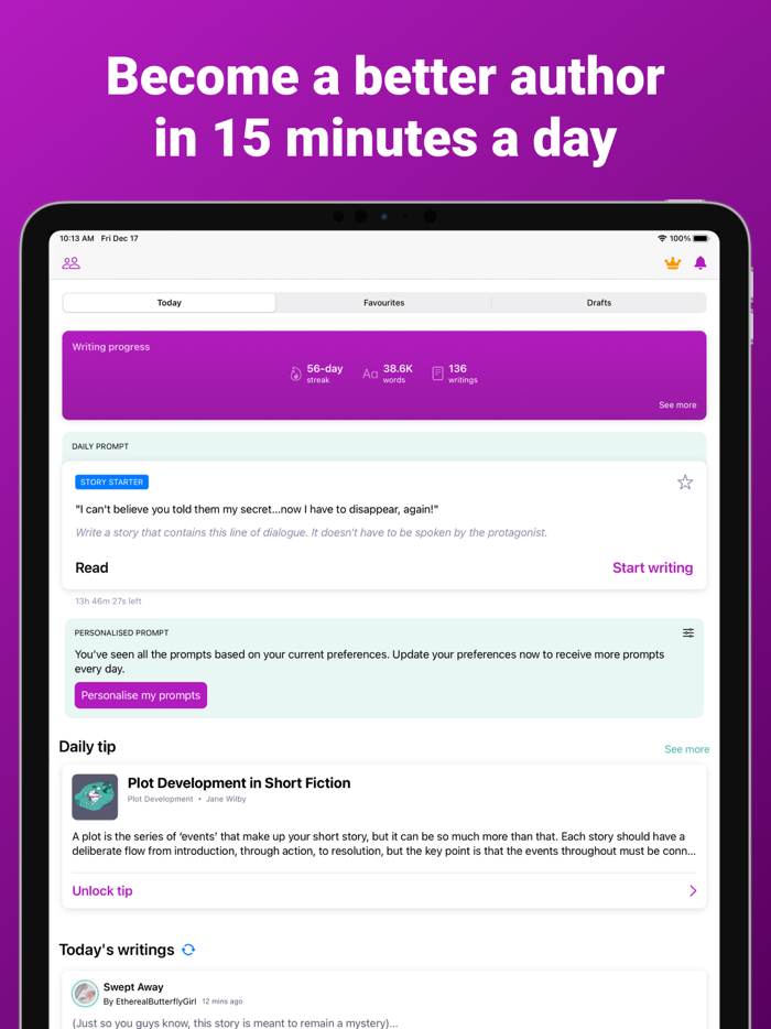 Writing Prompts - Daily