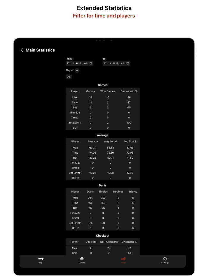 Dartomat - Dart Counter App