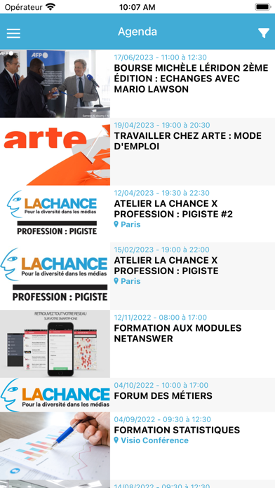 La Chance Réseau Pro Screenshot