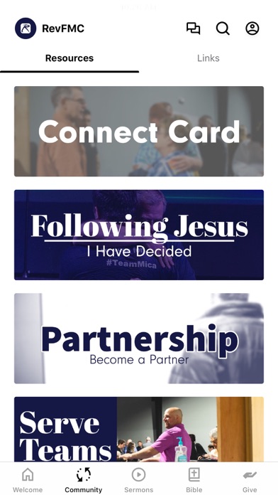 Revolution Church App Screenshot