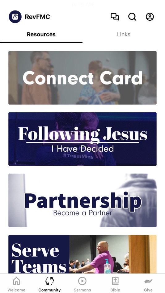 #2. Revolution Church App (iOS) Podle: Revolution Free Methodist Church