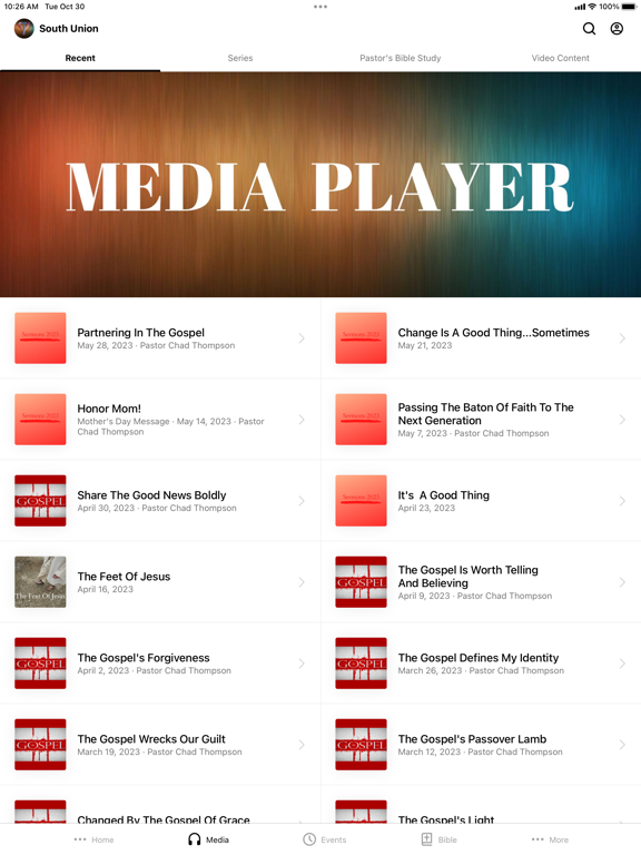 Screenshot #5 pour South Union Baptist Church