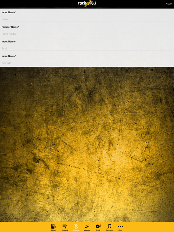 Rock 98.3 The Twins iPad screenshot 3 - Music app