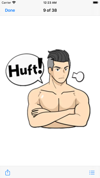 It's Men Time Stickers Pack Screenshot