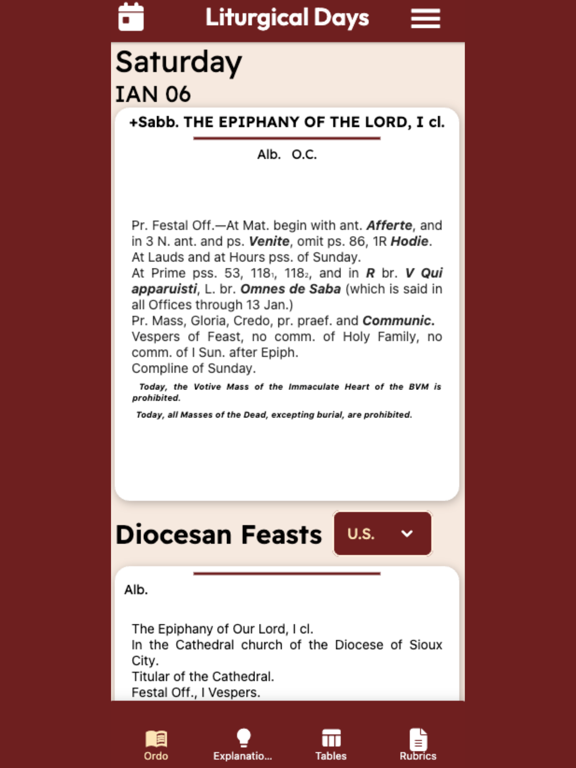 Screenshot #4 pour Ordo 2024 - Romanitas Press