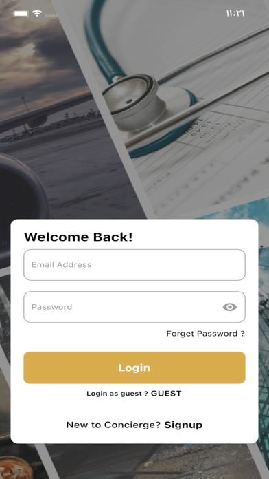 Concierge Screenshot