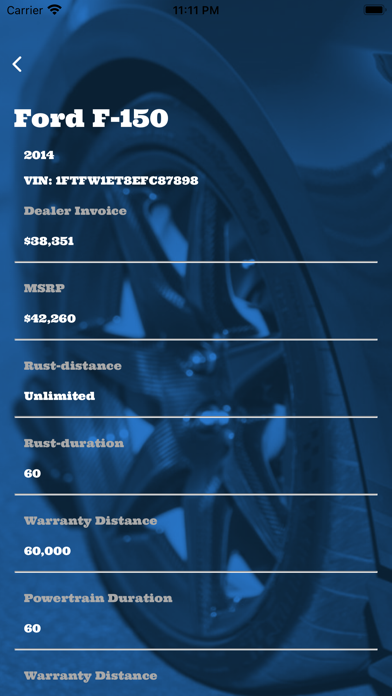 OEM Ford Parts Screenshot