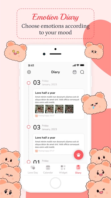 Couple App: Count Days in Love Screenshot