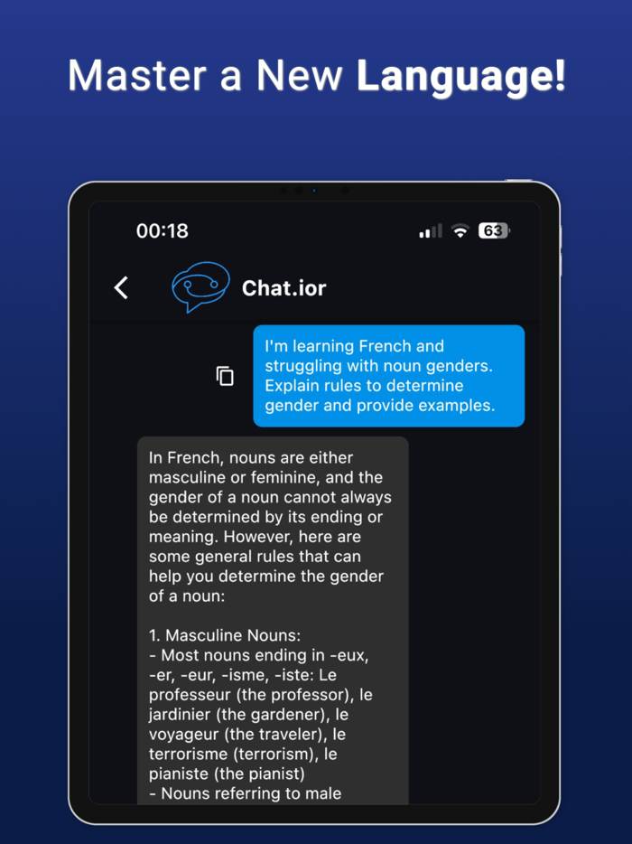 Chat.ior - Smart AI Chatbot