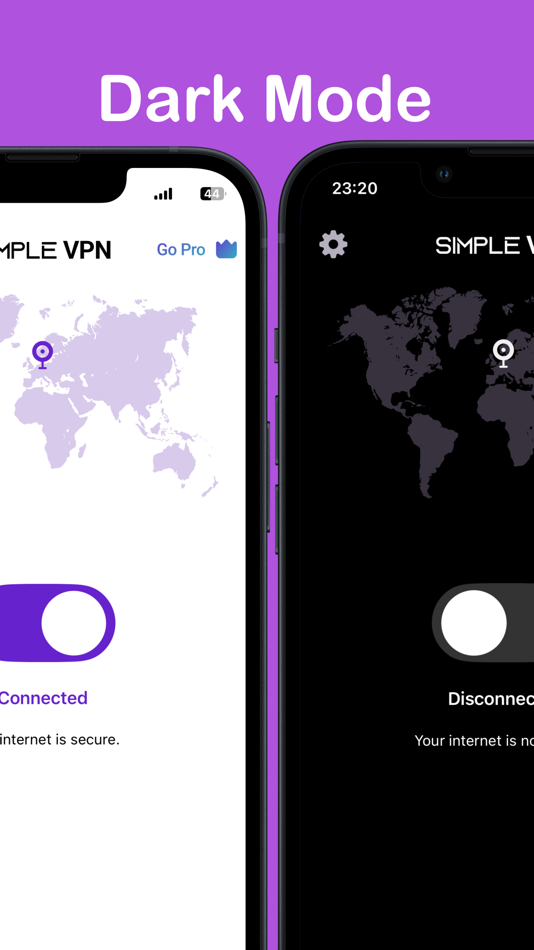 #5. Simple VPN: Secure & Unlimited (iOS) Podle: MAES MADENI VE AGAC ESYA SANAYI TICARET LIMITED SIRKETI