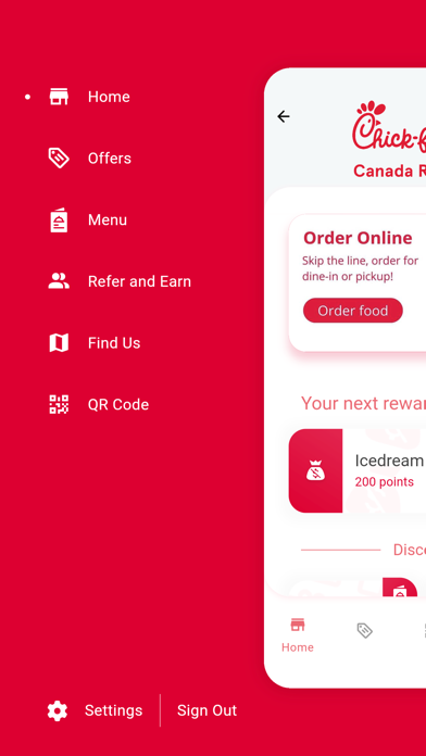 CFA Canada Rewards Screenshot