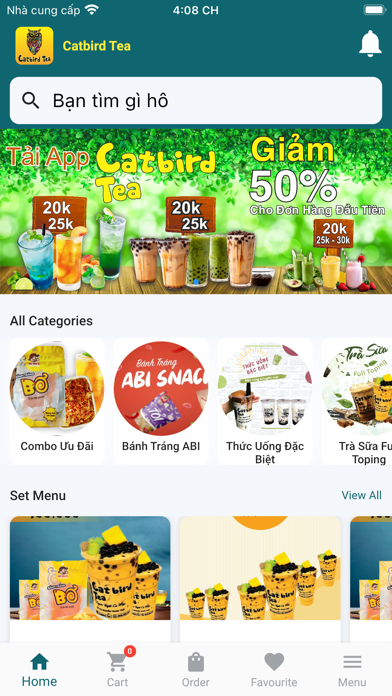 Catbird Tea Screenshot