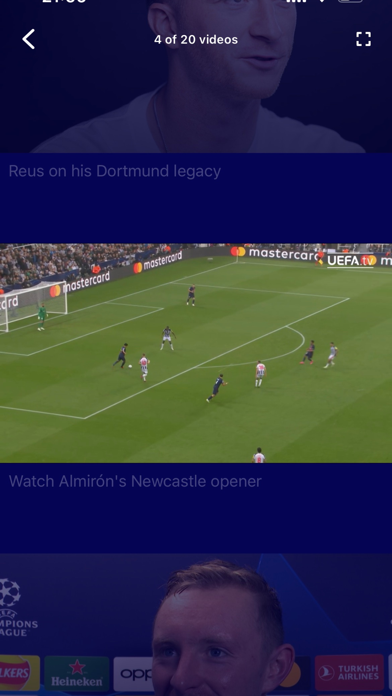 Champions League Official Screenshot
