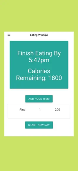 Game screenshot Calorie Counter App apk