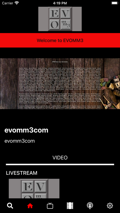 EVOMM3 Screenshot