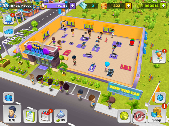 My Gym: Fitness Studio Manager iPad app afbeelding 1