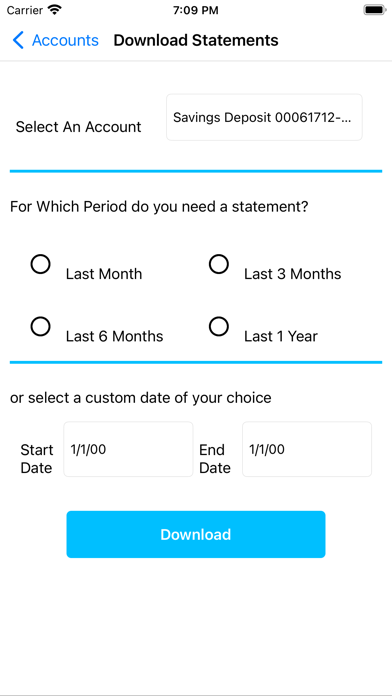 AUPE Credit Co-operative Screenshot
