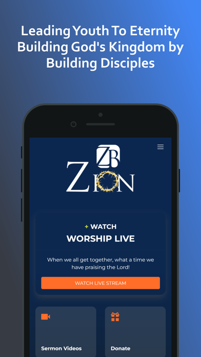Zion Baptist Church Hampton Screenshot