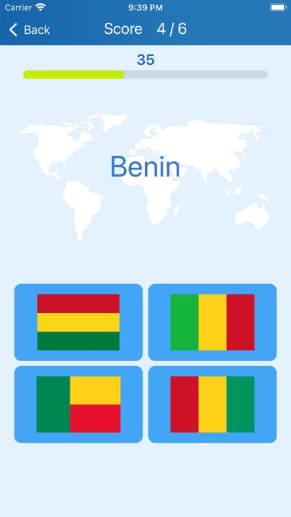 Flags of the countries - Quiz