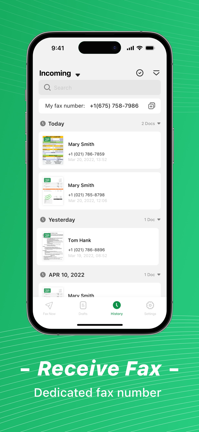 Tiny Fax Send Fax From iPhone