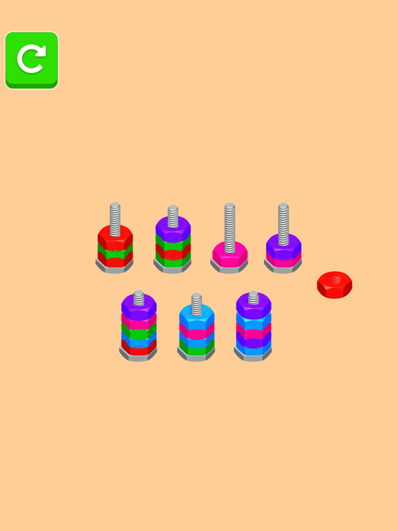 Screw Stack 3D - Bolts Puzzle