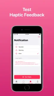 haptics - test haptic feedback iphone screenshot 1