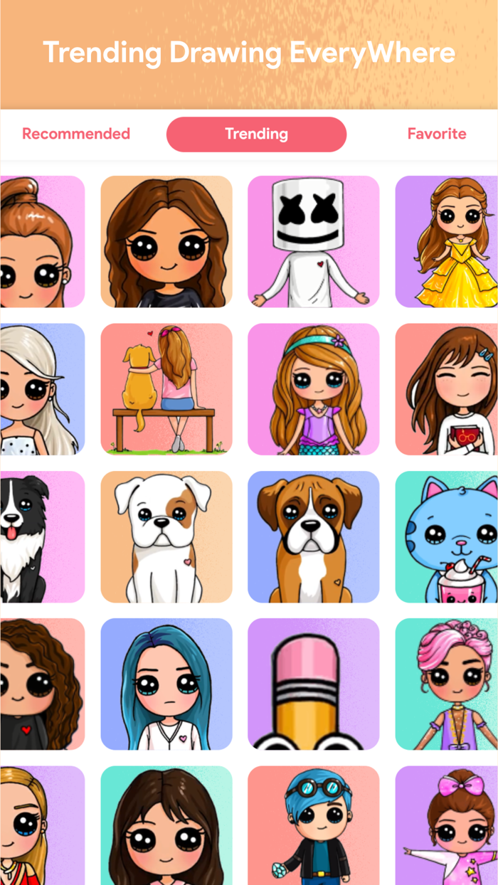 DrawCutie - Draw Cute Girls