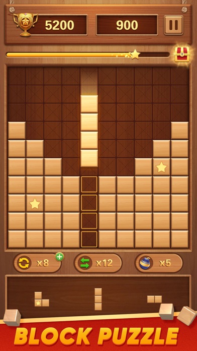 Block Puzzle Wood Blast Screenshot