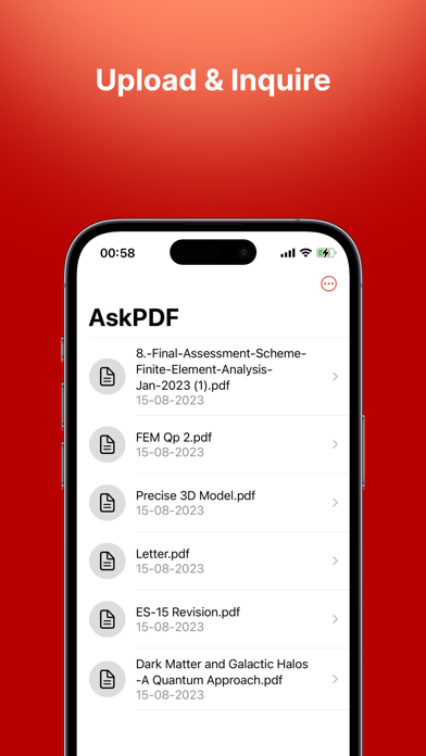 Chat PDF - AskPDF Screenshot