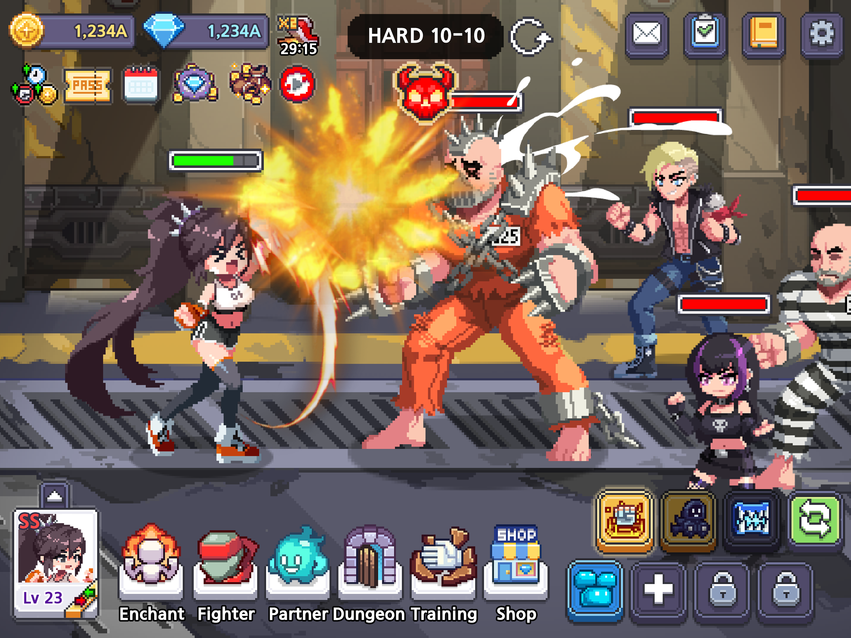 Isekai Fighting Girls:Idle RPG