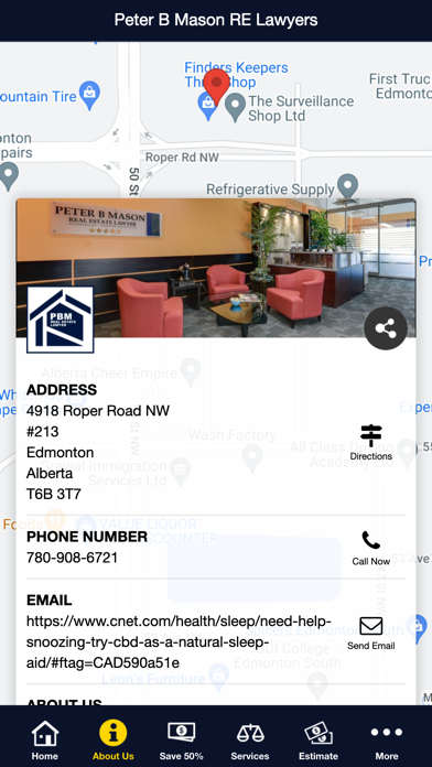 Peter B Mason Real Estate Law Screenshot