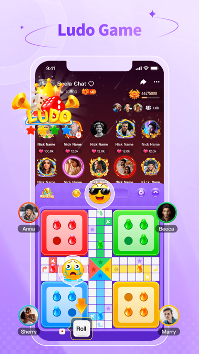 Beela Chat -Voice Chat Rooms Screenshot