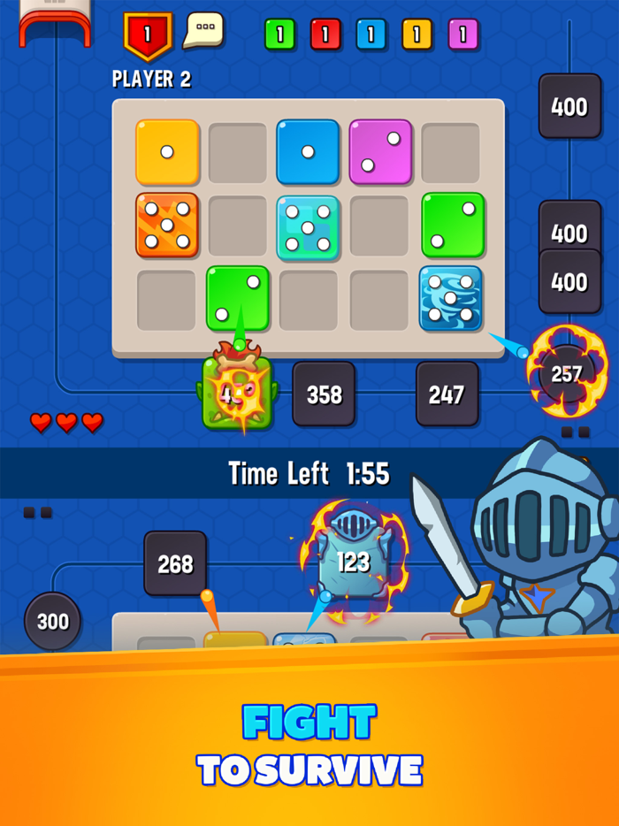 Random Rolling Dices