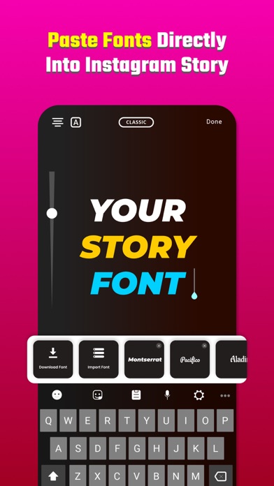 Storyfont - Fonts Story for IG Screenshot
