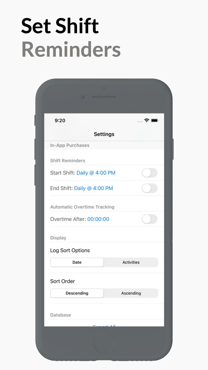 Timesheet and Activity Log